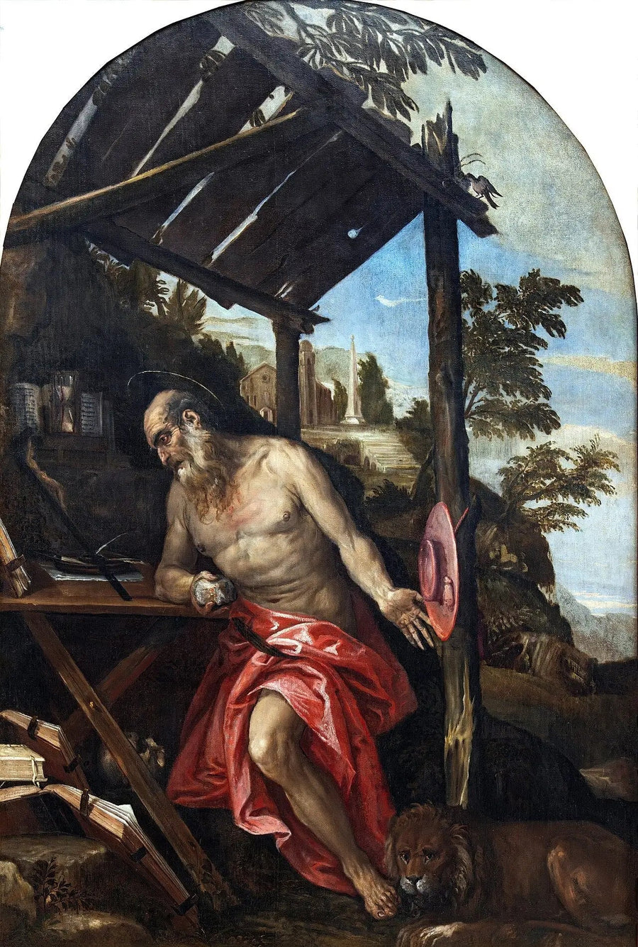 Święty Hieronim w pokucie San Girolamo pénitente - Paul Véronèse