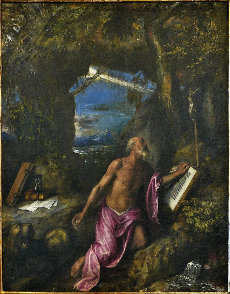 Święty Hieronim w pokucie - Titian