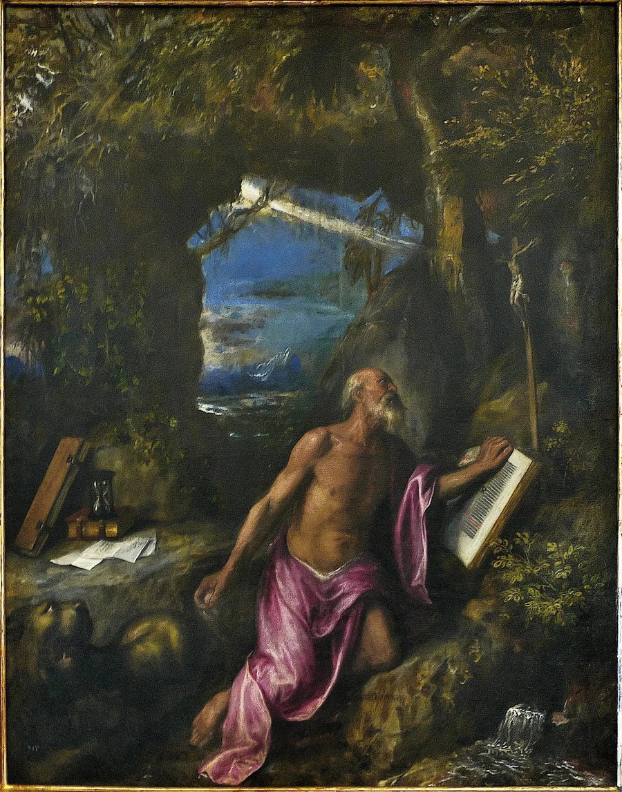 Święty Hieronim w pokucie - Titian