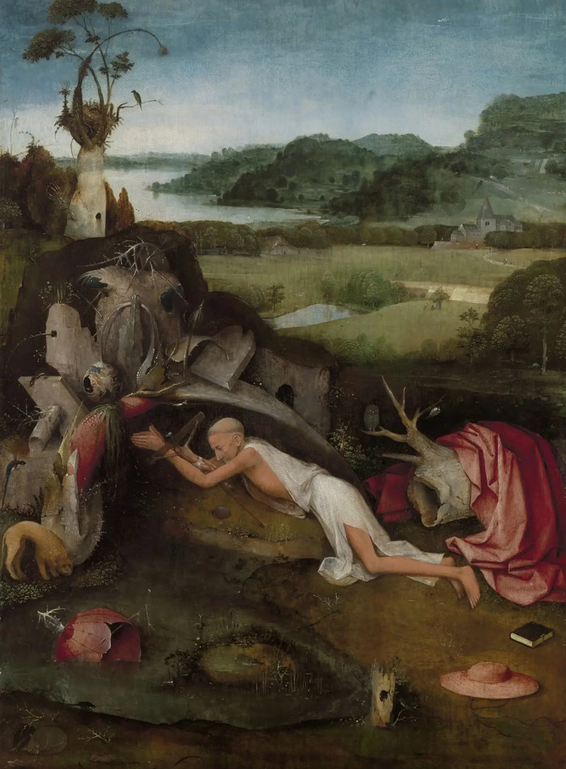 Święty Hieronim w modlitwie - Hieronymus Bosch