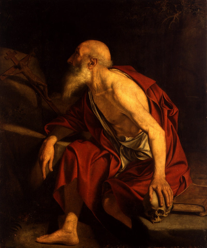 Święty Hieronim w modlitwie - Orazio Gentileschi