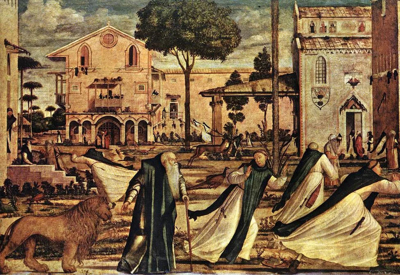 Święty Jerzy i Lew - Vittore Carpaccio