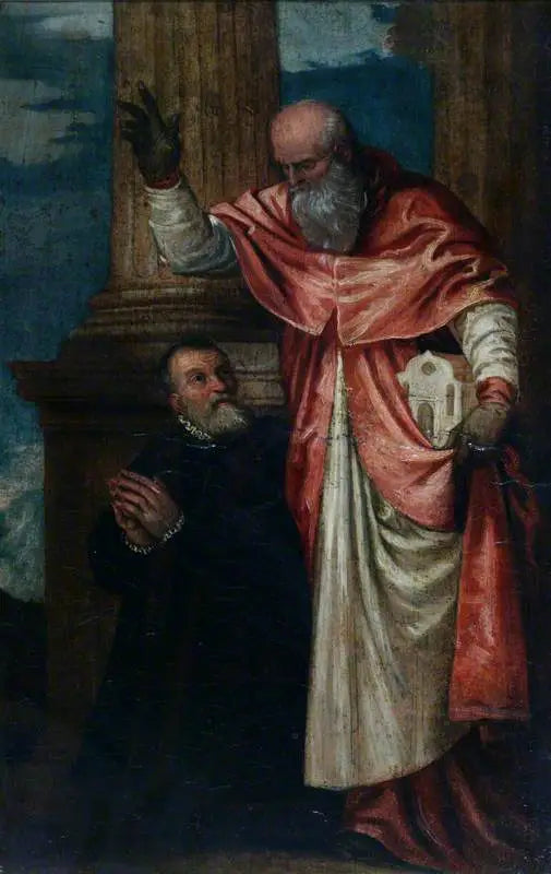 Święty Hieronim i darczyńca - Paweł Véronèse