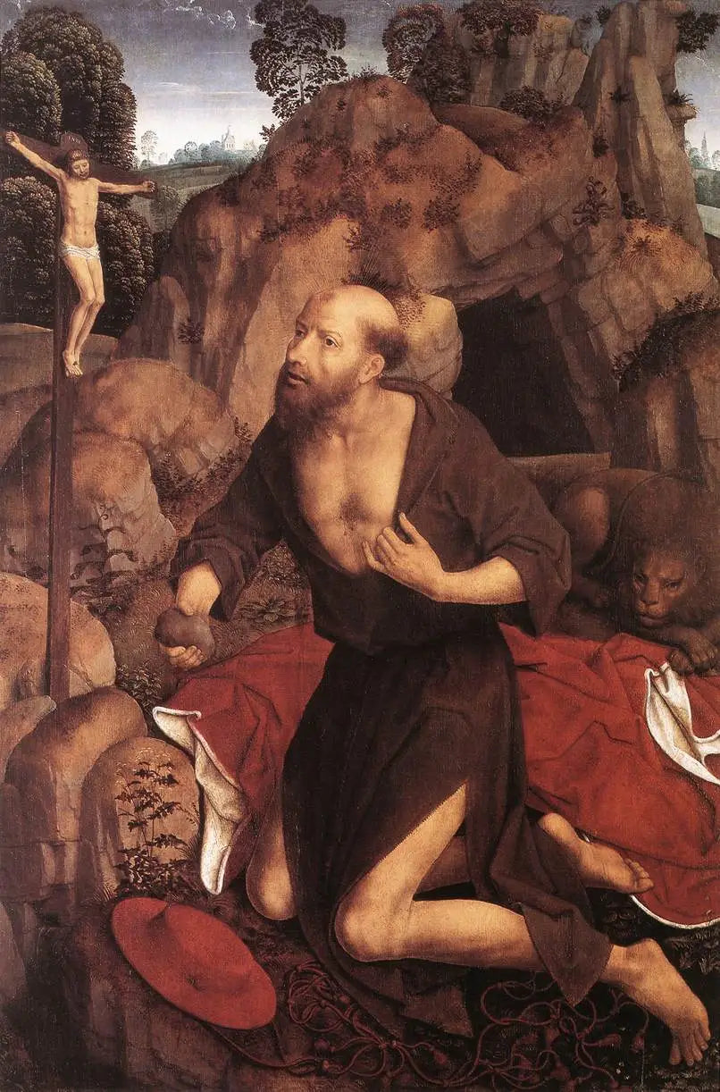 Święty Hieronim - Hans Memling