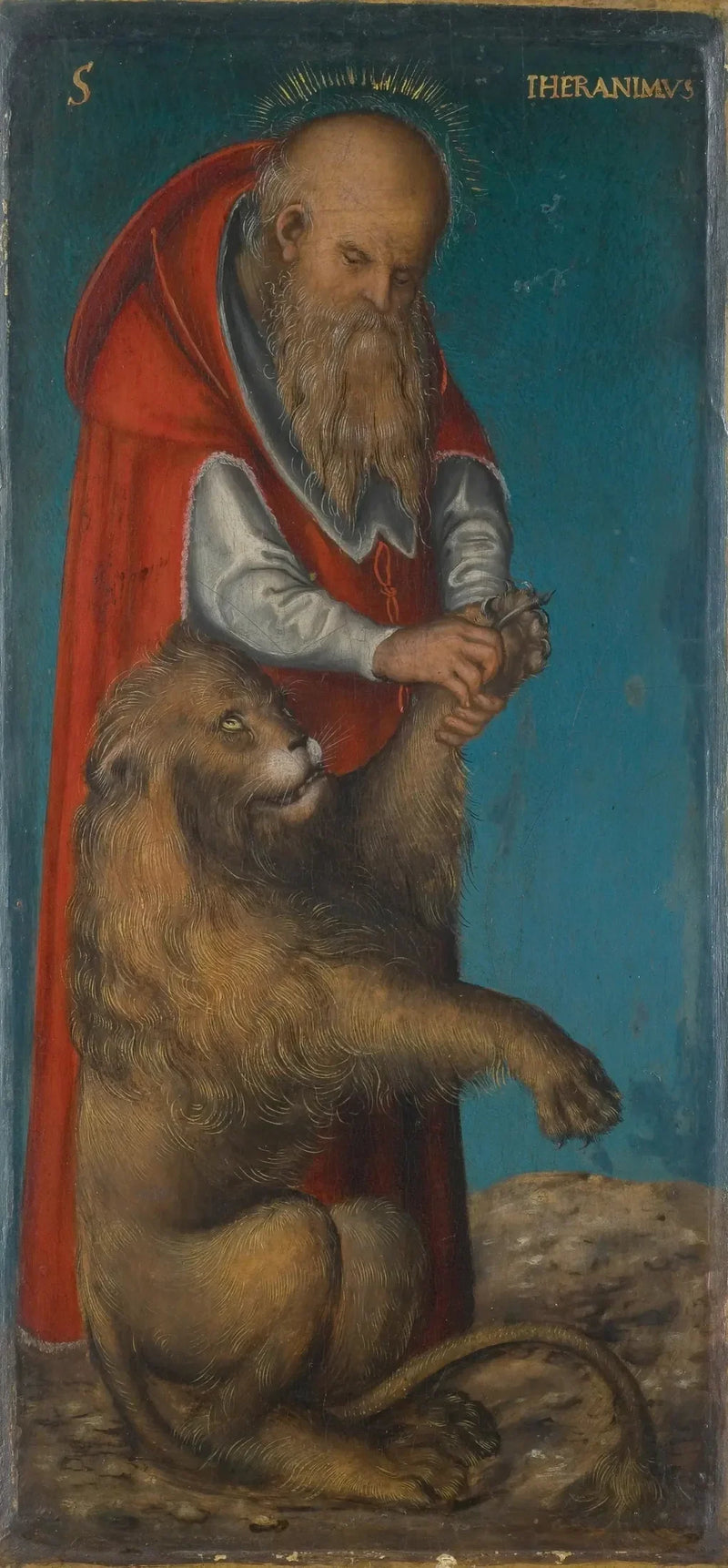 Święty Hieronim - Lucas Cranach Starszy