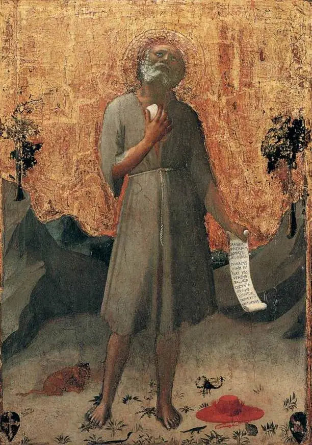 Święty Hieronim pokutnik - Fra Angelico