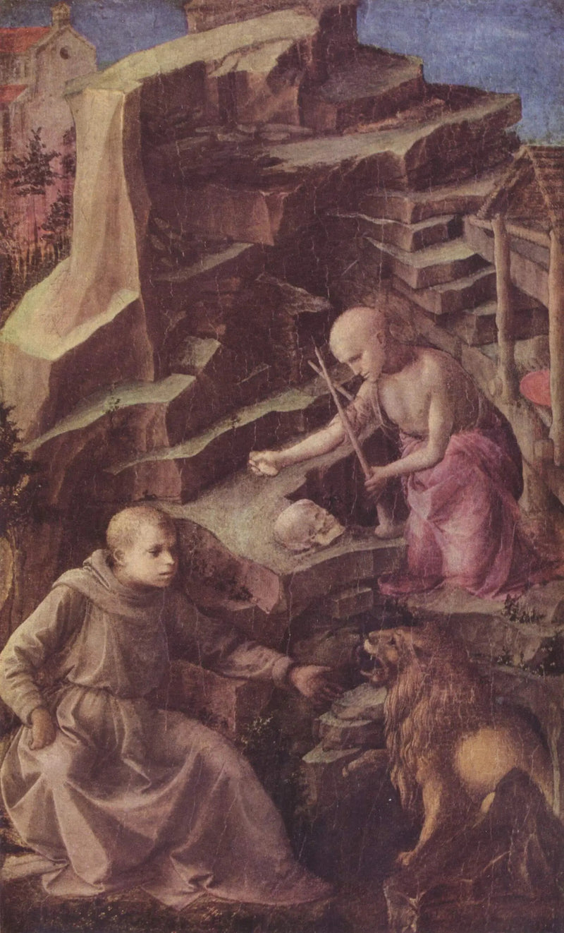 święty Hieronim pokutnik - Fra Filippo Lippi