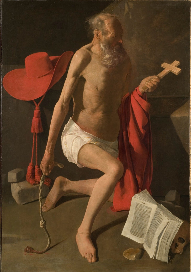 Święty Hieronim pokutnik - Georges de La Tour