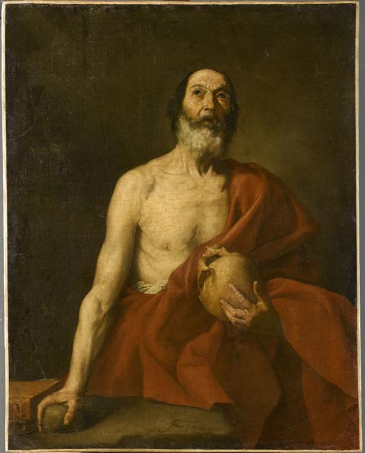 Święty Hieronim pokutnik - Jusepe de Ribera
