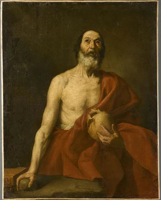 Święty Hieronim pokutnik - Jusepe de Ribera