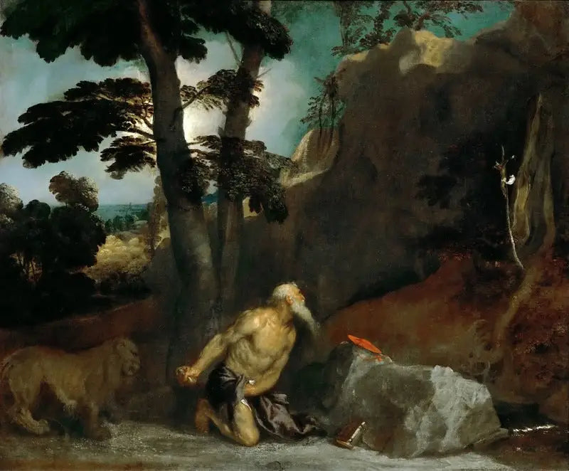 Święty Hieronim pokutnik - Titian