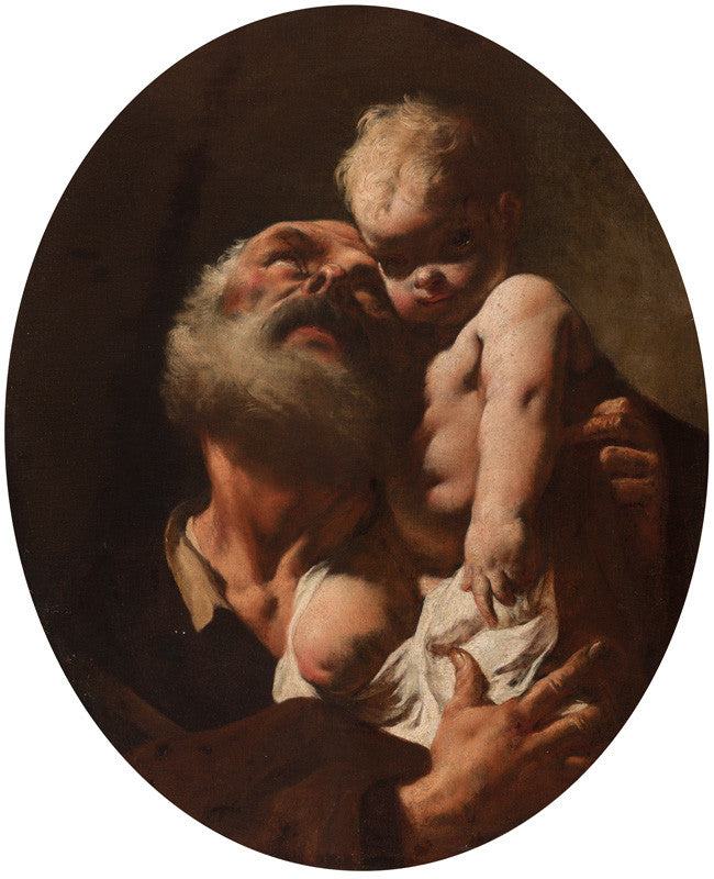 Święty Józef z Dzieciątkiem - Giovanni Battista Piazzetta