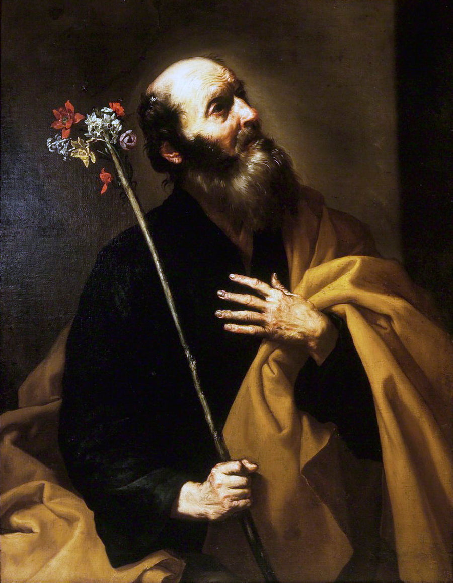 Święty Józef z kwitnącym prętem - Jusepe de Ribera