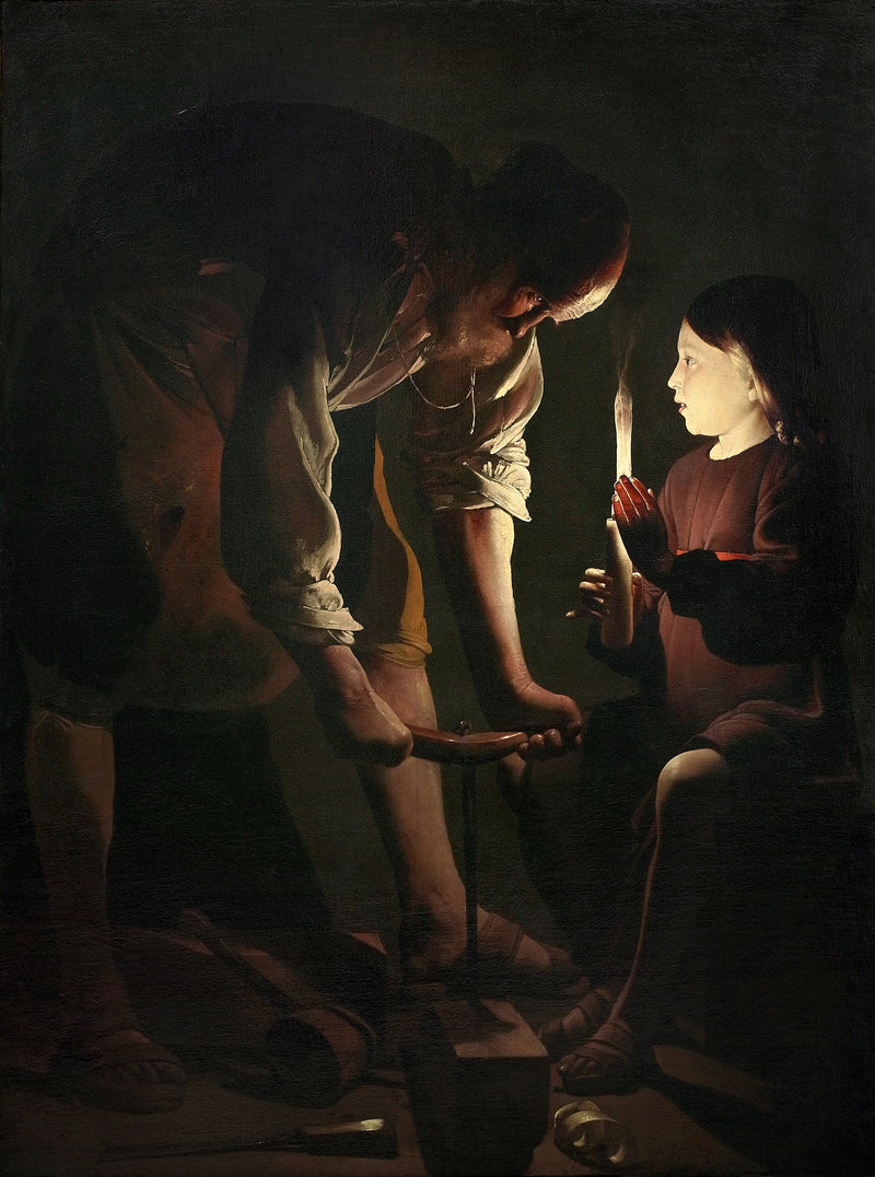Święty Józef stolarz - Georges de La Tour