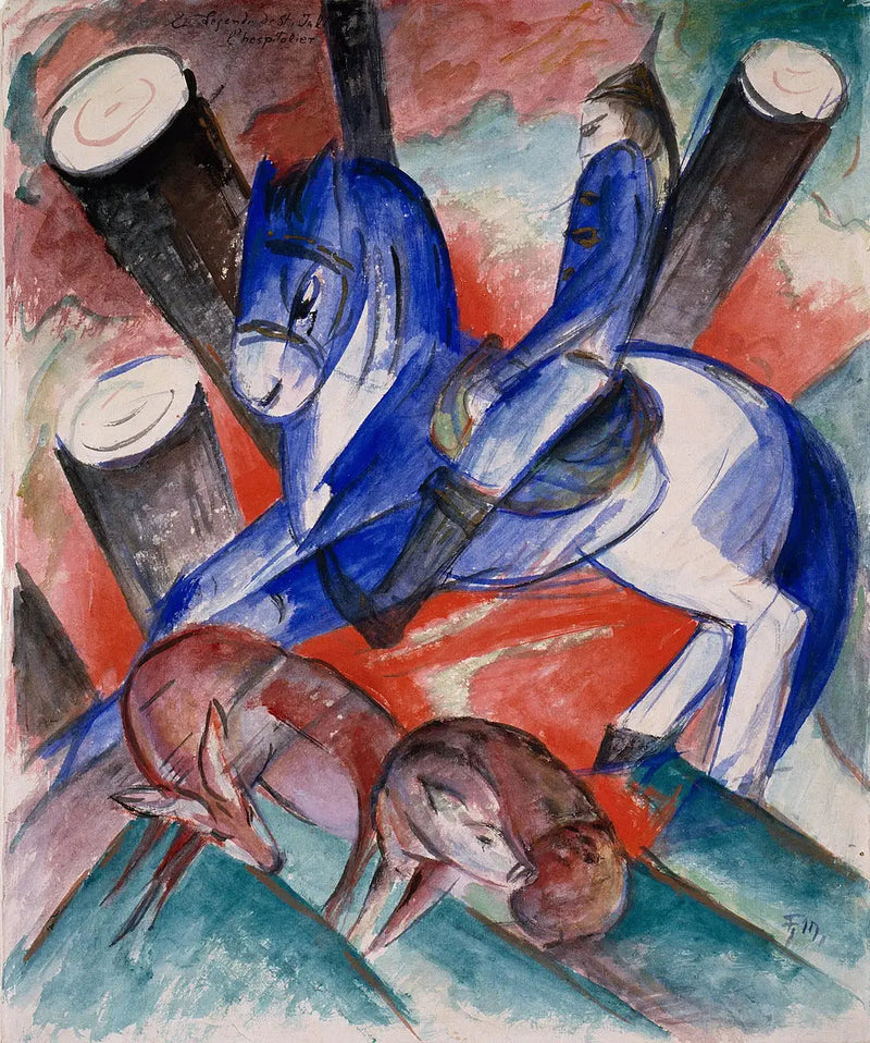 Święty Julian - Franz Marc
