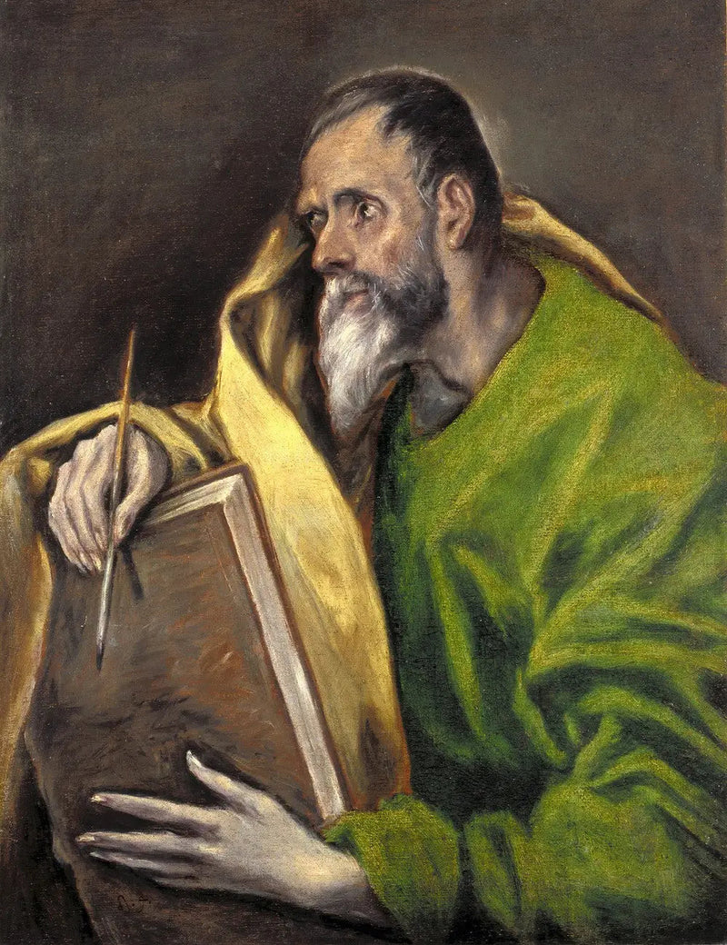 Święty Łukasz od El Greco - El Greco