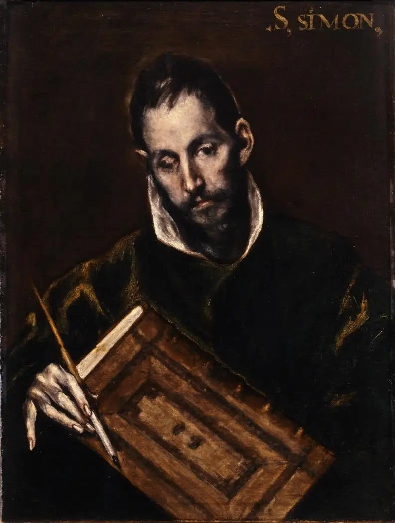 Święty Łukasz (Oviedo) - El Greco