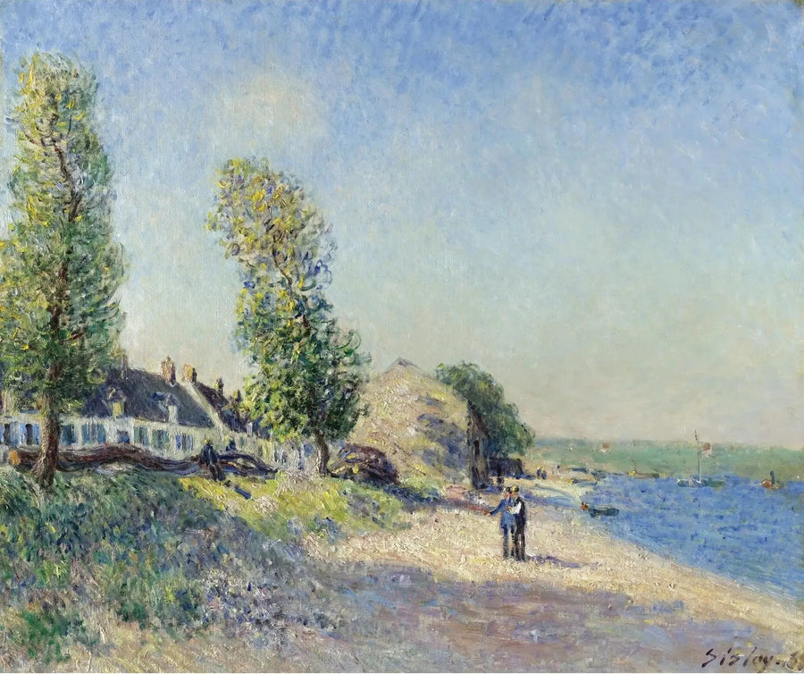 Saint-Mammès rano - Alfred Sisley