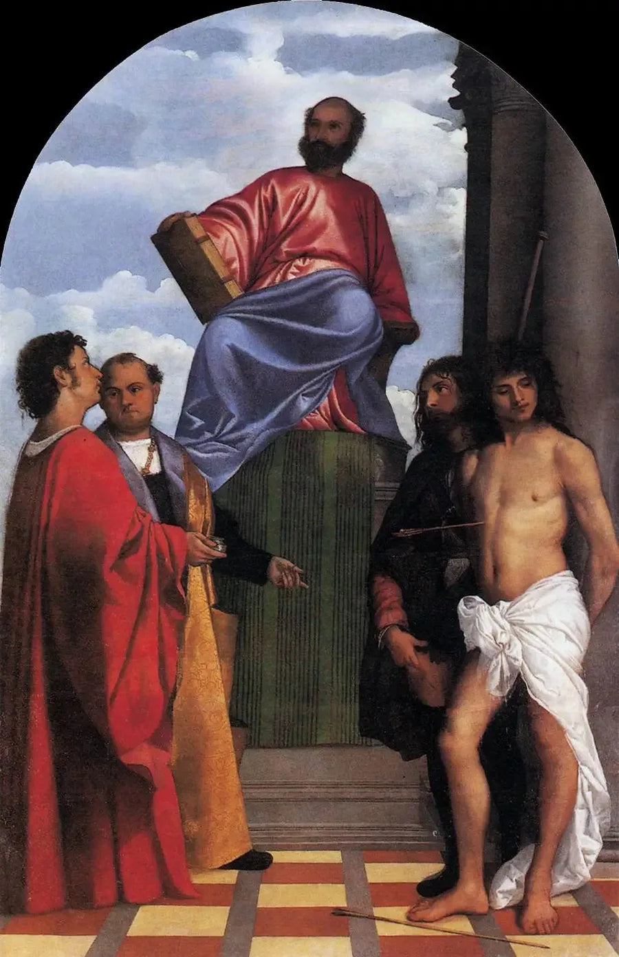 Święty Marek w majestacie - Titian