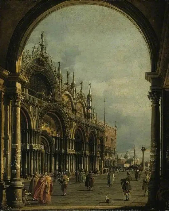 Saint-Marc, Wenecja - Canaletto