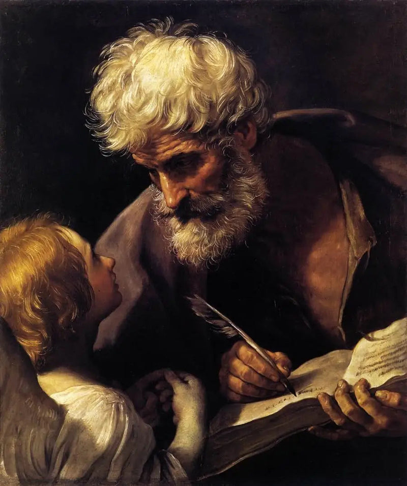 Święty Mateusz i Anioł - Guido Reni