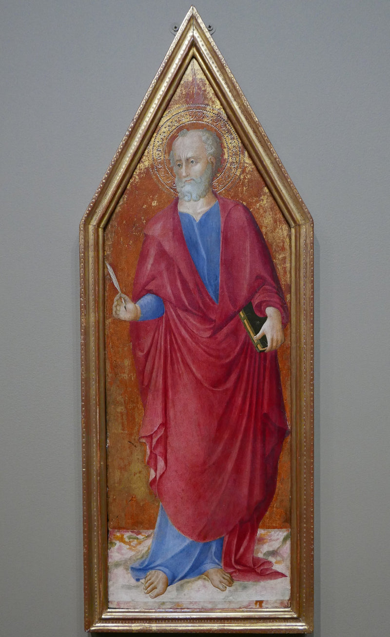 Święty Mateusz - Stefano di Giovanni (Sassetta)