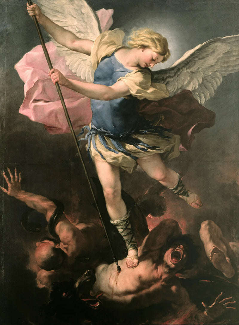 Święty Michał - Luca Giordano