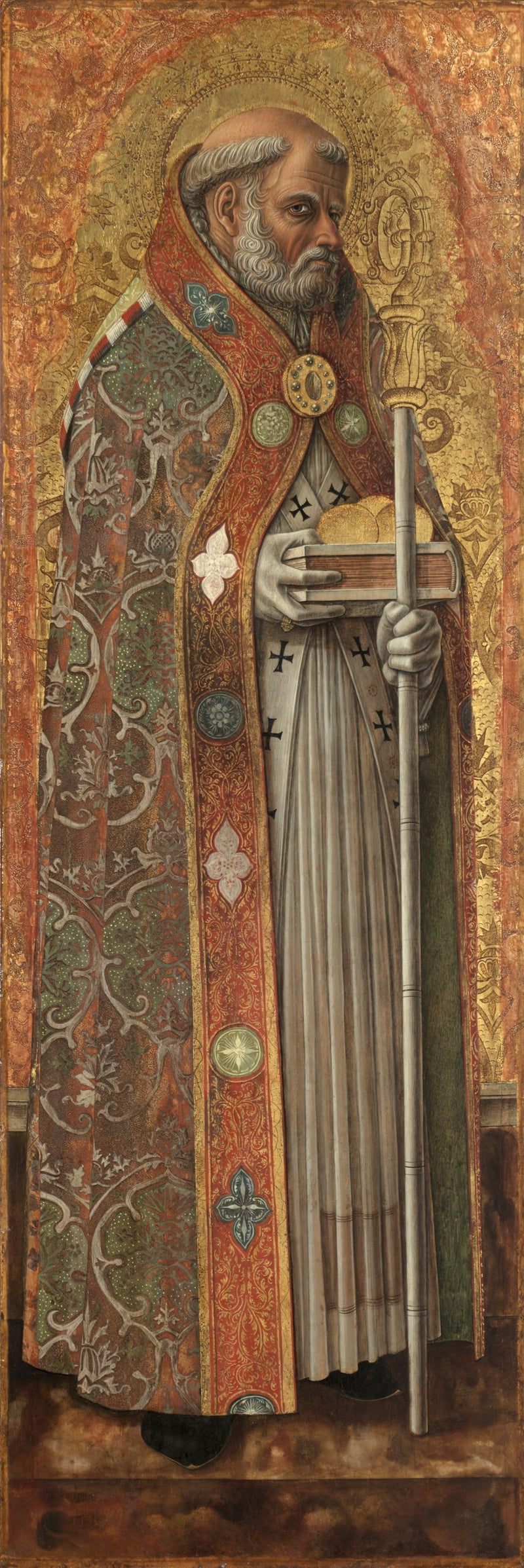 Święty Mikołaj z Bari - Carlo Crivelli