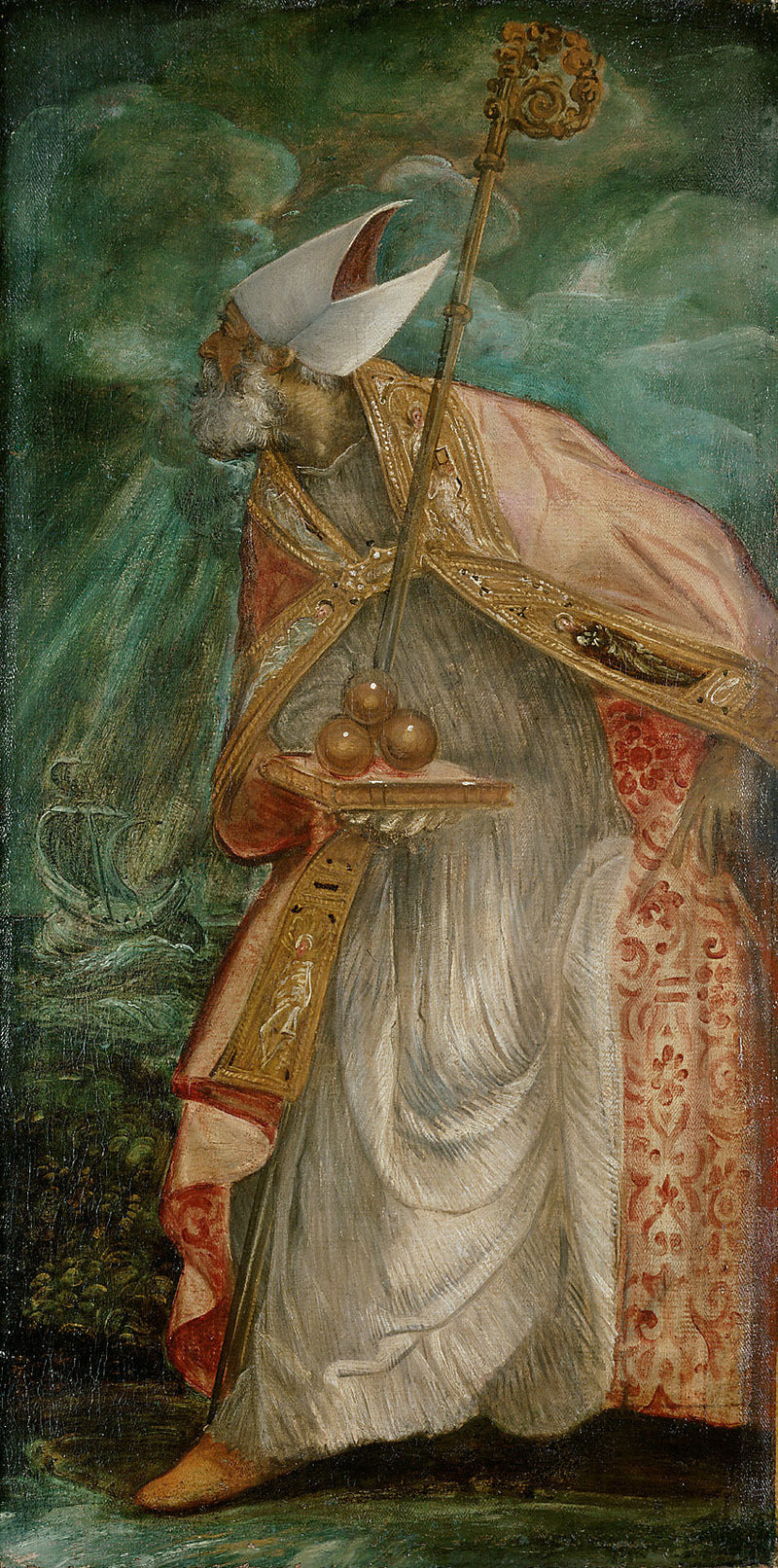 Święty Mikołaj z Bari - Jacopo Tintoretto