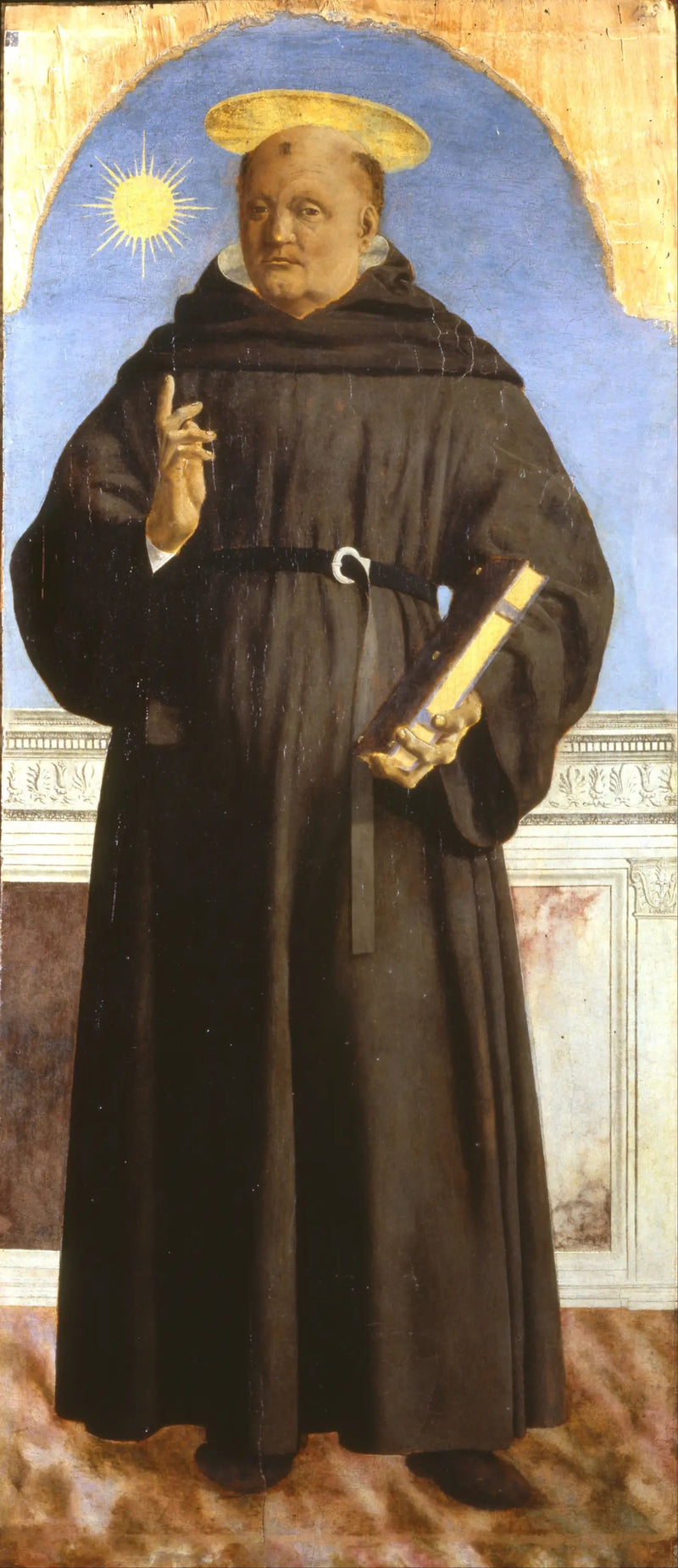 Święty Mikołaj z Tolentino - Piero della Francesca