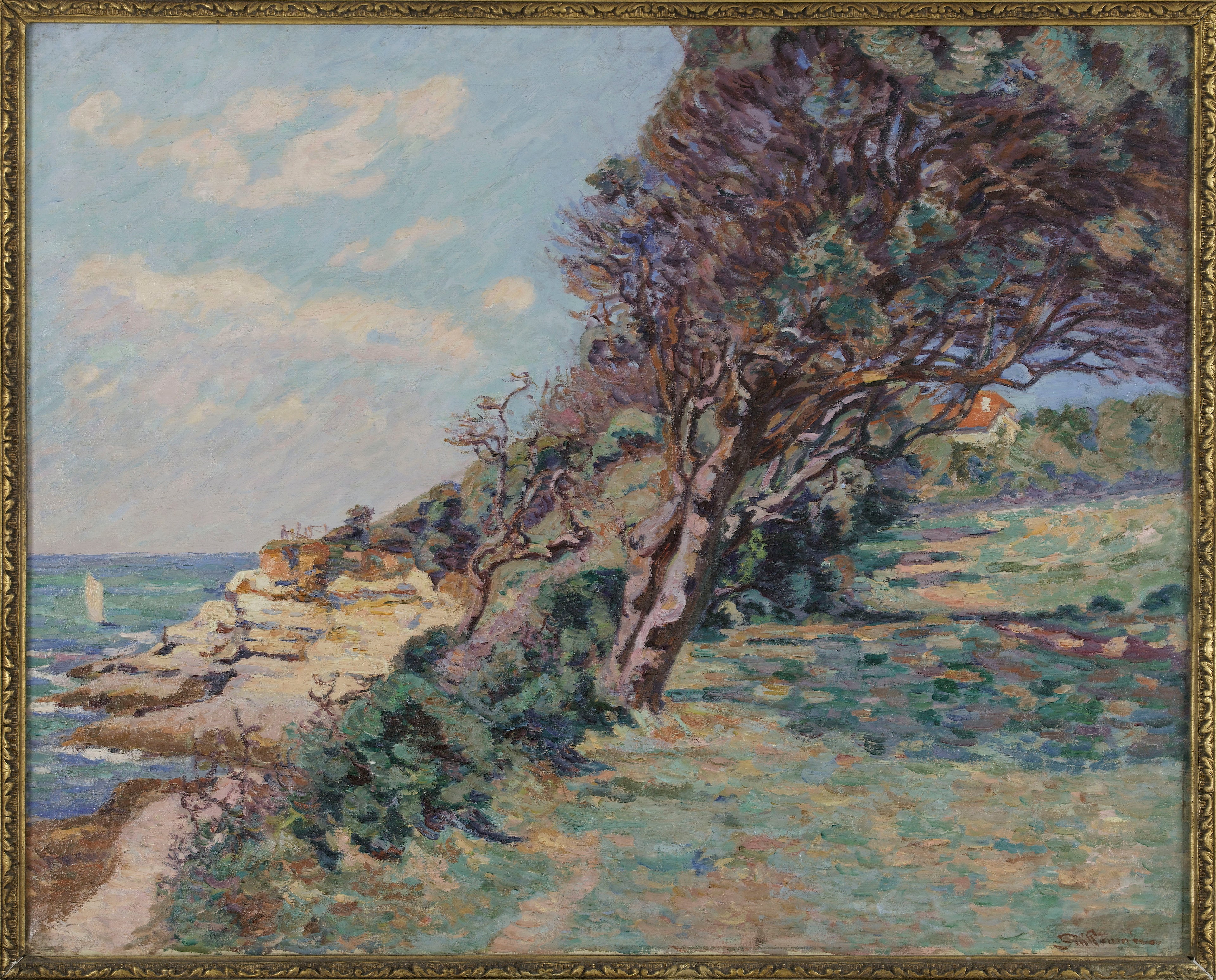 Saint-Palais la Pointe de la Douane août 92 10 heures du matin - Armand Guillaumin - Alpha Reproduction