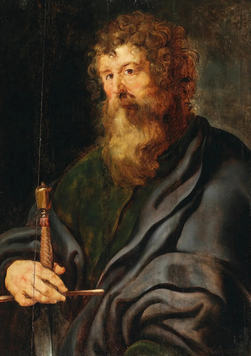 Święty Paweł z mieczem - Peter Paul Rubens