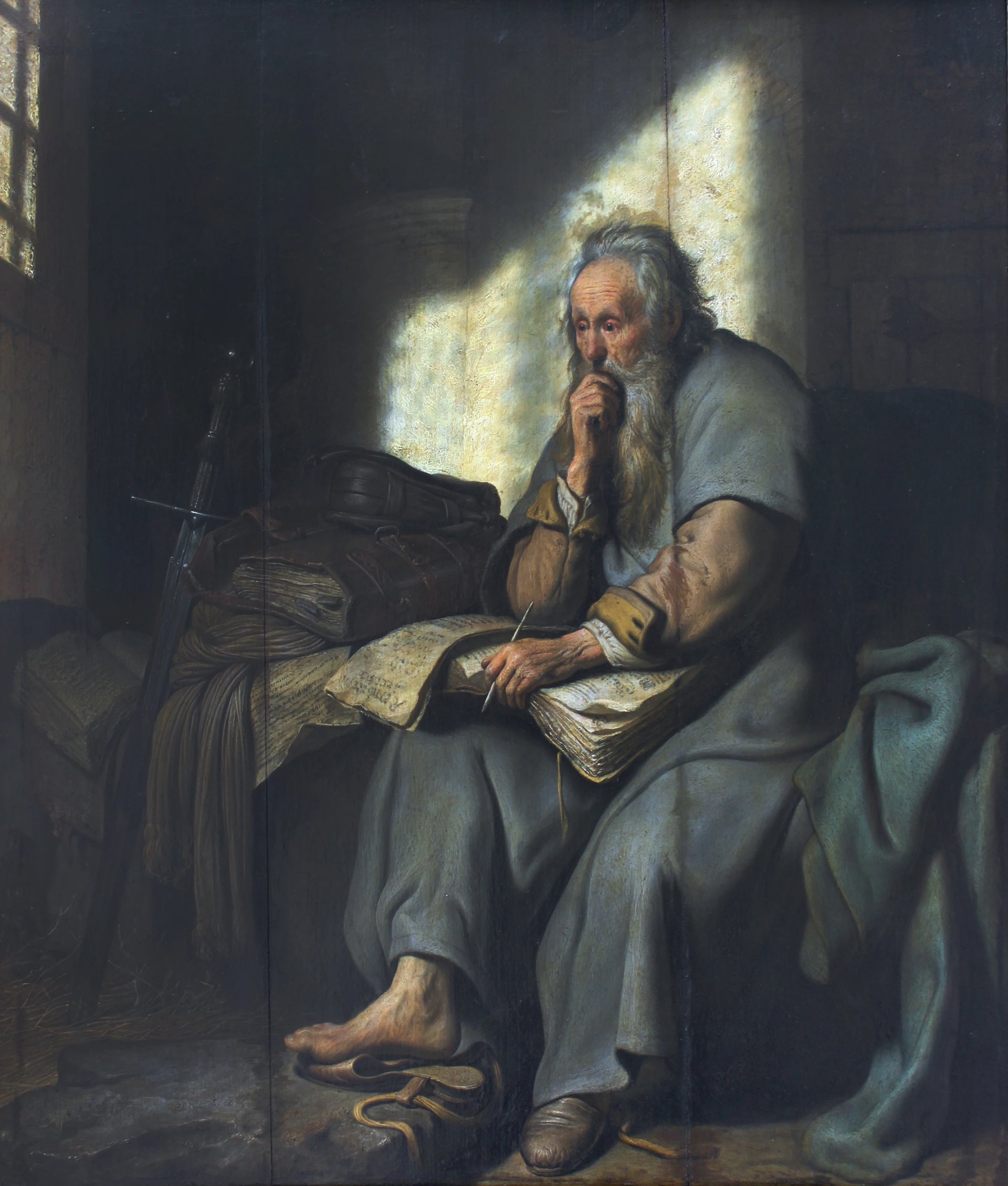 Saint Paul en prison — Rembrandt