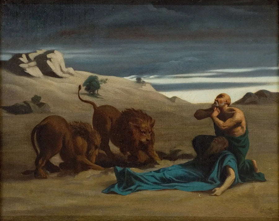Święty Paweł otoczony przez lwy - Alexandre Cabanel
