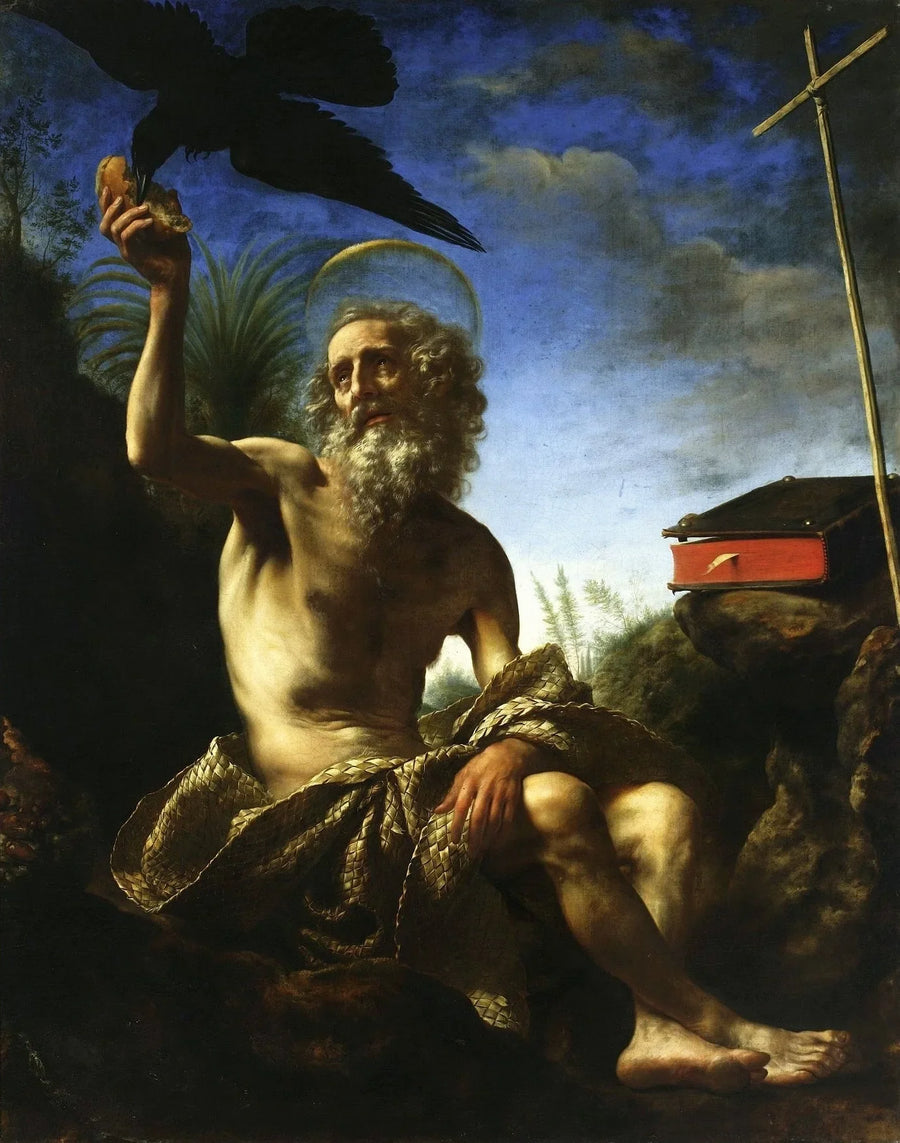 Święty Paweł Pustelnik - Carlo Dolci