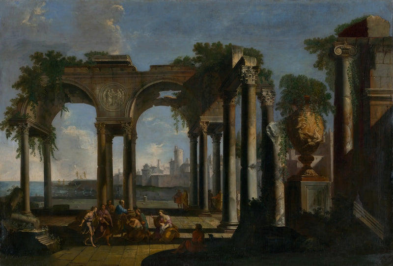 Święty Paweł głosi na wsi - Giovanni Paolo Panini