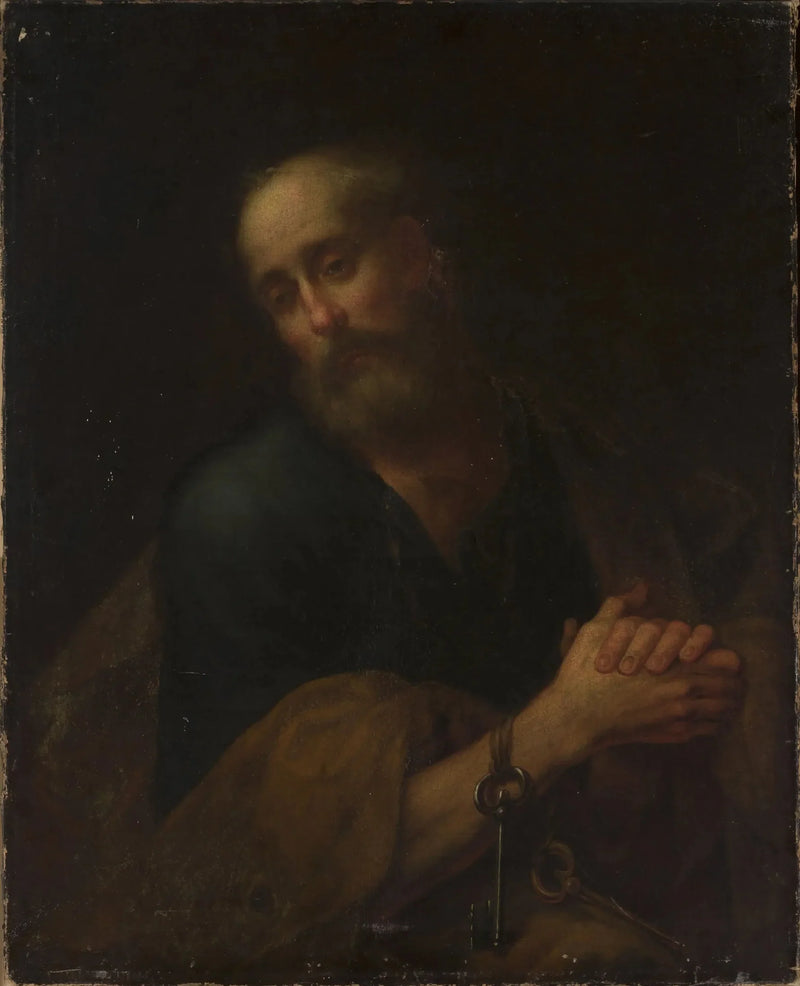 Święty Piotr w modlitwie. - Bartolomé Esteban Murillo