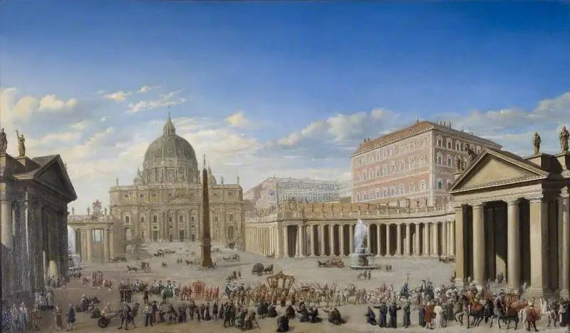  Święty Piotr w Rzymie - Giovanni Paolo Panini