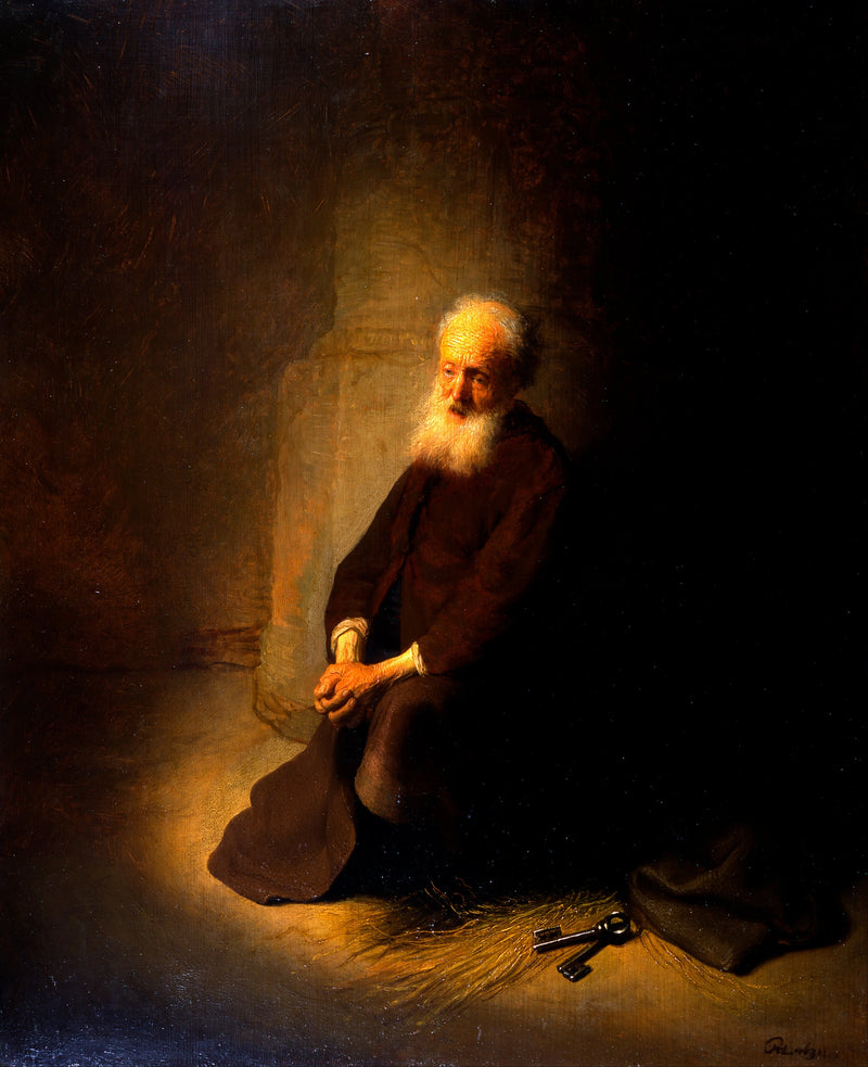 Święty Piotr w więzieniu - Rembrandt
