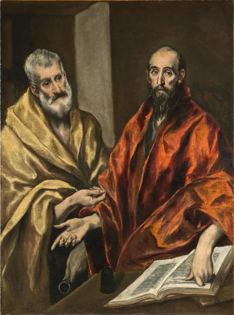 Święty Piotr i Święty Paweł - El Greco