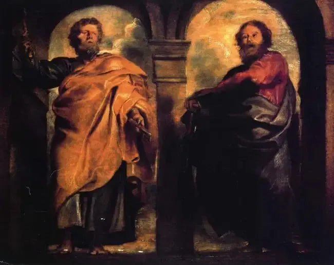 Święty Piotr i Święty Paweł - Peter Paul Rubens