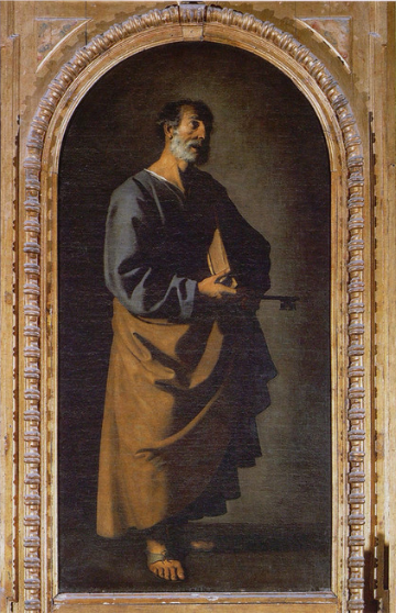 Święty Piotr - Francisco de Zurbarán