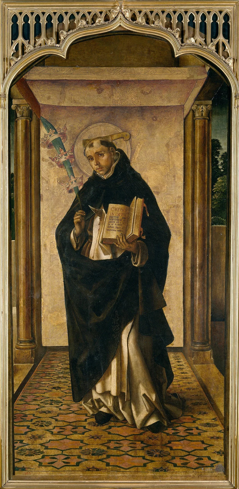Święty Piotr Męczennik - Pedro Berruguete