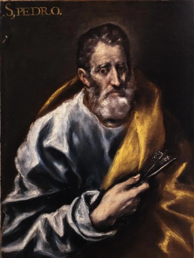 Święty Piotr (Oviedo) - El Greco