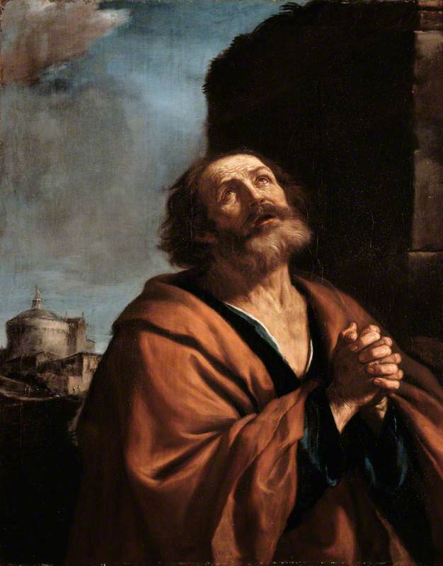 Święty Piotr Pokutnik - Guercino