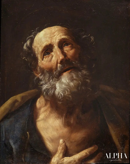 Saint Pierre pénitent - Guido Reni Reproductions de tableaux à la peinture à l’huile