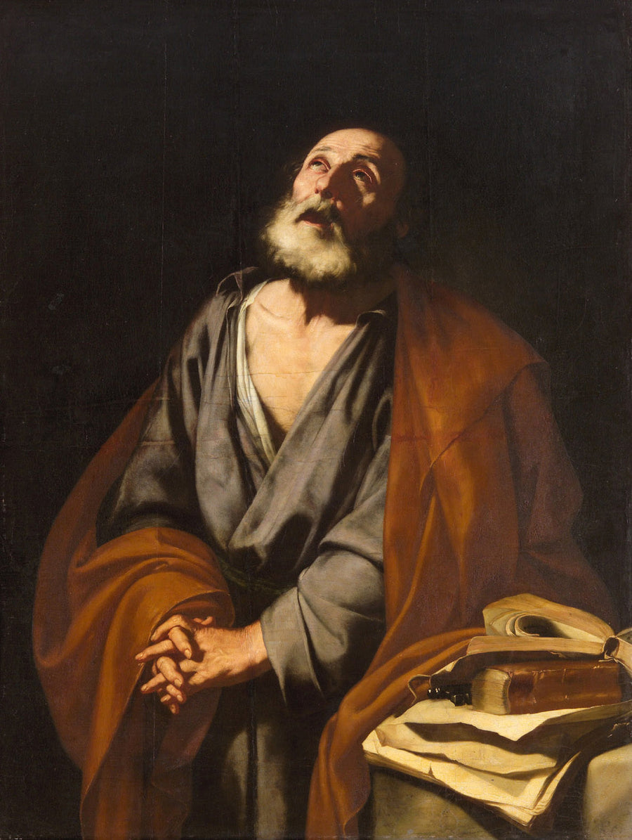 Saint Pierre pokutujący - Jusepe de Ribera