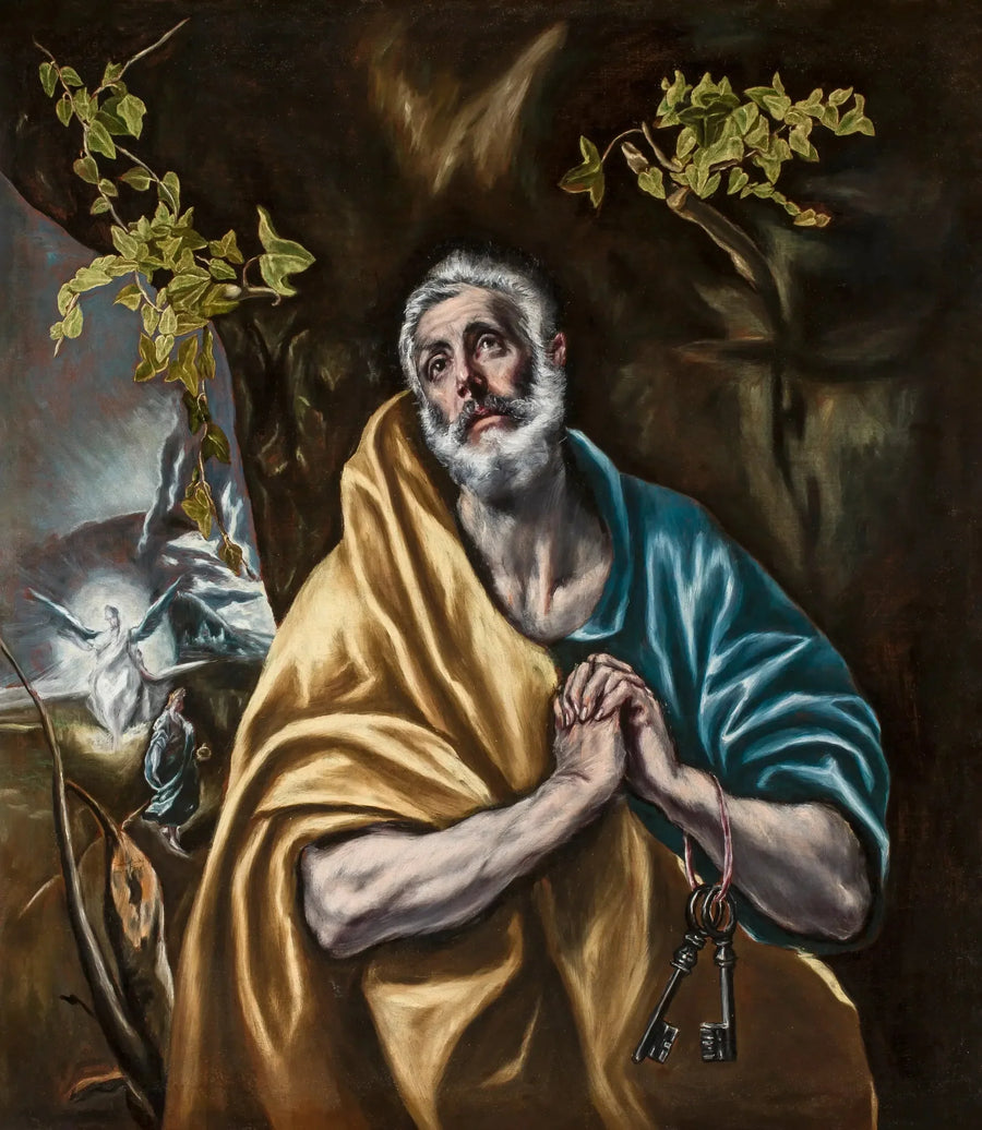 Pokutujący święty Piotr - El Greco
