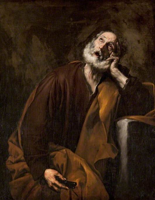 Święty Piotr Pokutujący - Jusepe de Ribera