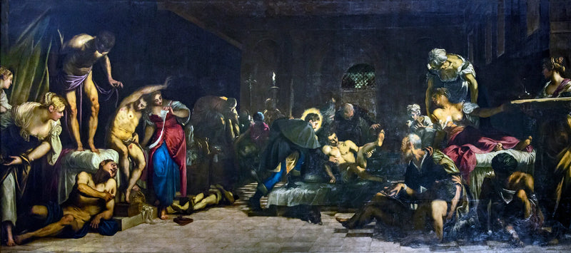Święty Roch w szpitalu - Jacopo Tintoretto